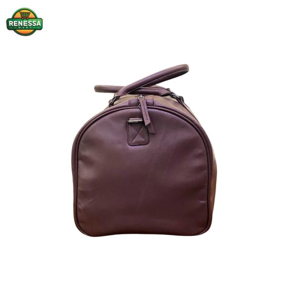 Leather Duffle Bag - Image 3