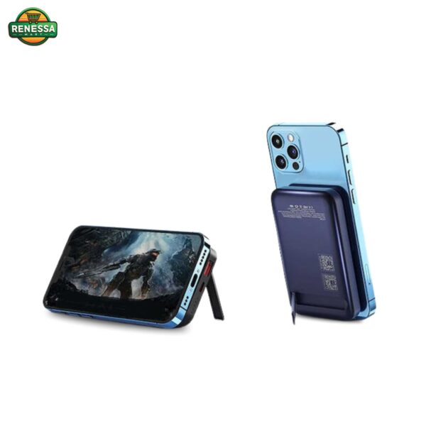 AWEI P139K Magnetic Wireless Powerbank 10000mAh with Stand (MAX 22.5W) - Image 3