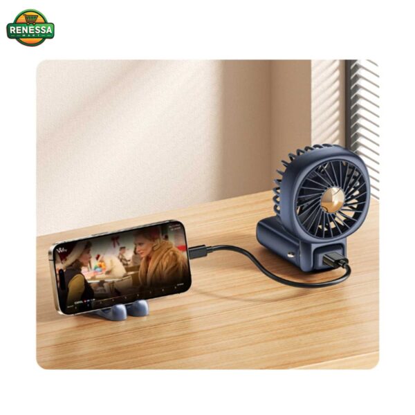 AWEI F37 Multifunctional Handheld Fan - Image 3