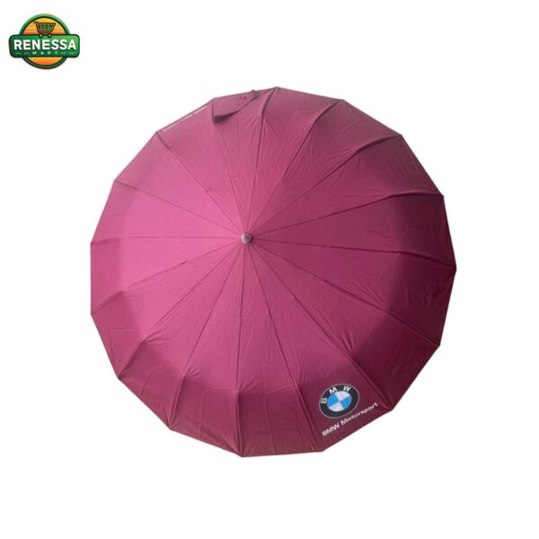 BMW 16 Ribs Automatic Open and Close Windproof Folding Umbrella