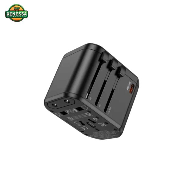 Hoco AC15 Three-Port PD20W(1C2A) Universal Conversion Charger - Image 5