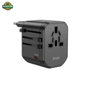Hoco AC15 Three-Port PD20W(1C2A) Universal Conversion Charger