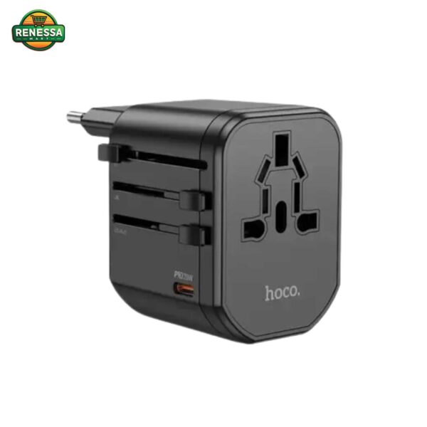 Hoco AC15 Three-Port PD20W(1C2A) Universal Conversion Charger