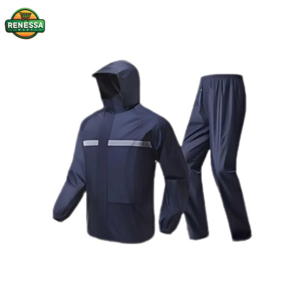Rain Coat Bmw Heat Sealing Double Chamber With Shirt And Pants - M Size